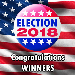 Election 2018 Congratulations Winners