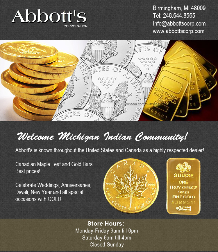 Abbott s Gold coins in Michigan Gold Coins Gold Bars in Michigan